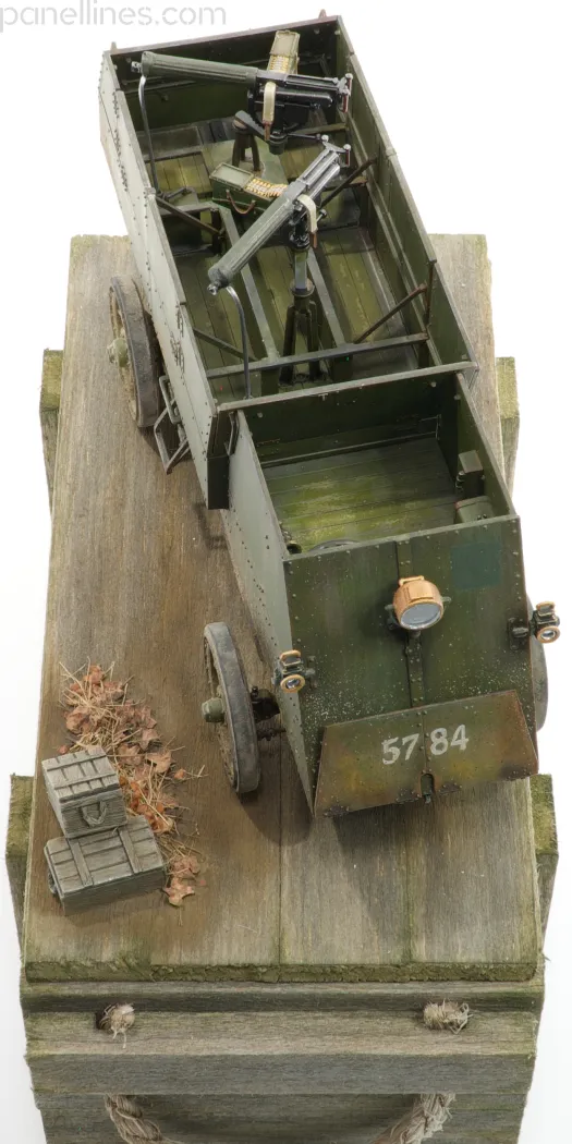 MG Carrier, top front view