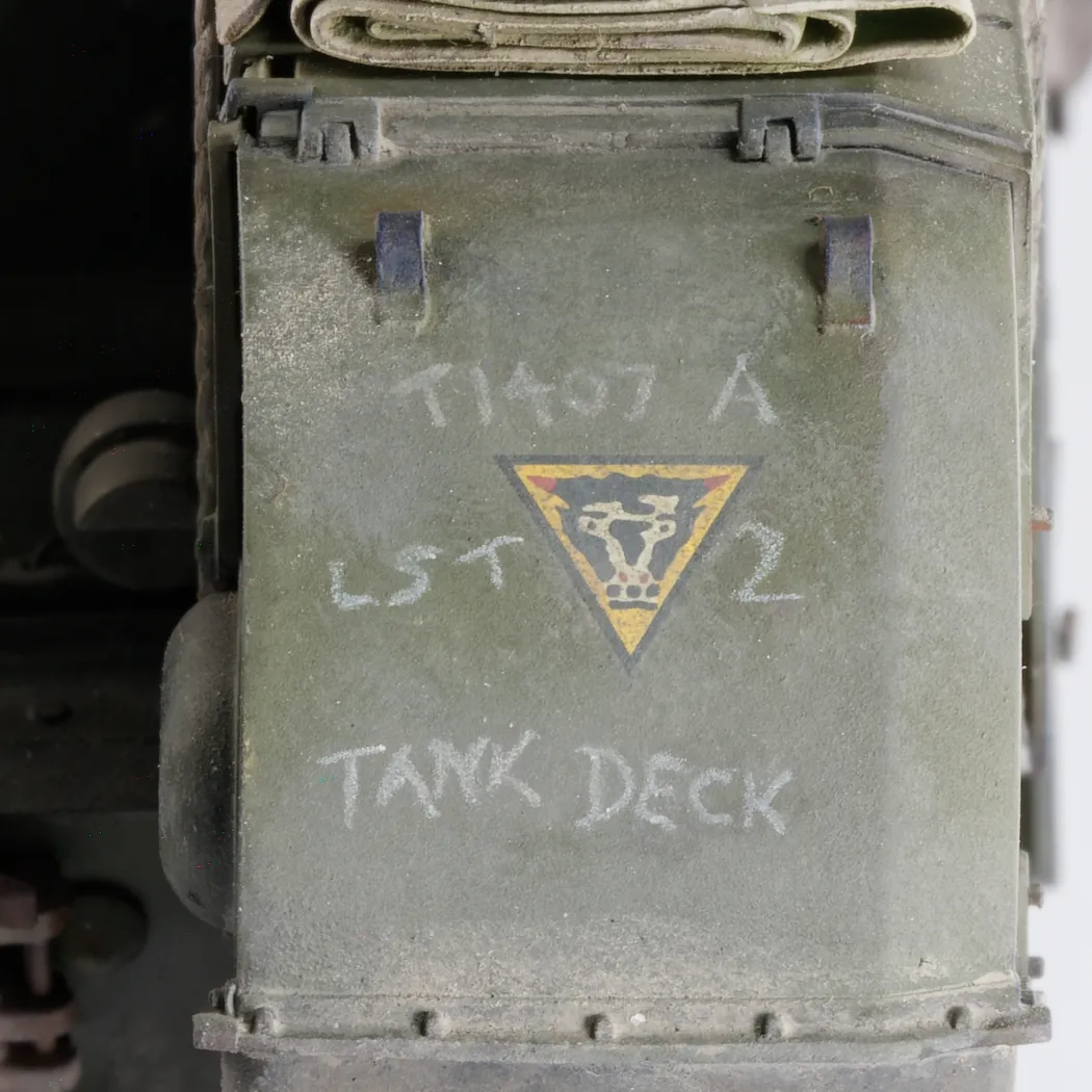 AFV Club Churchill AVRE landing craft markings