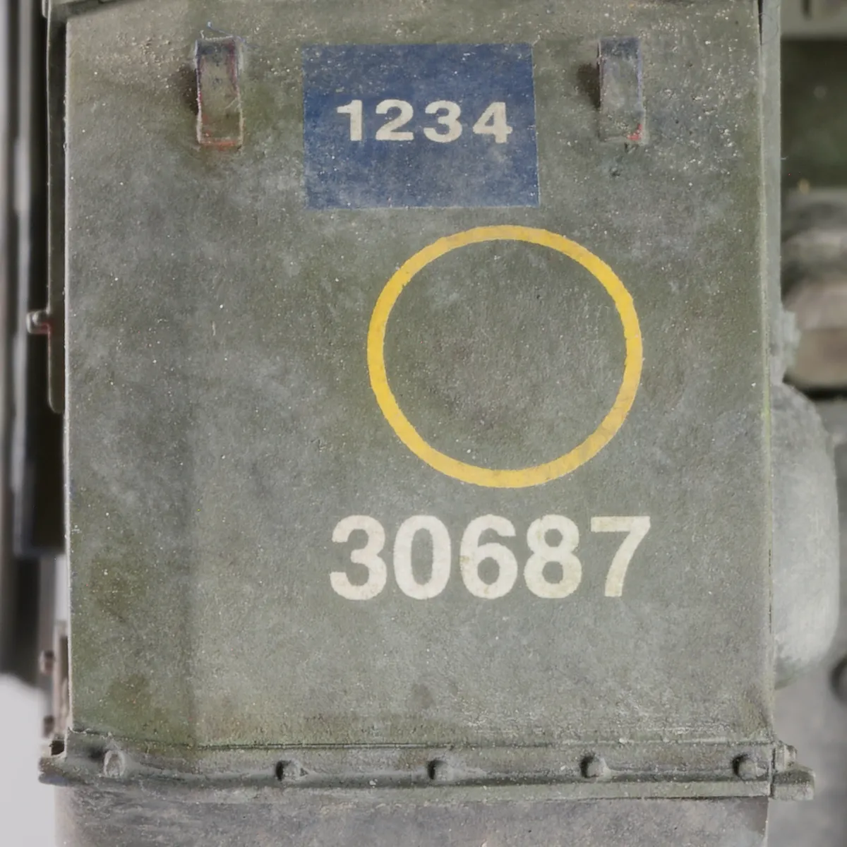 AFV Club Churchill AVRE MkIV unit markings, 1st Assault Brigade, 79th Armoured Division