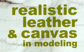 AK Learning: Realistic Leather and Canvas, book cover