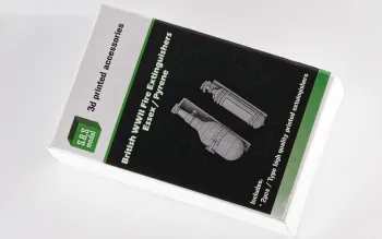 Product packaging for SBS British Fire Extinguishers