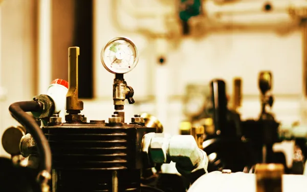 Compressor gauge and components, credit: isawred at Unsplash