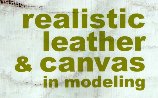 AK Learning: Realistic Leather and Canvas, book cover