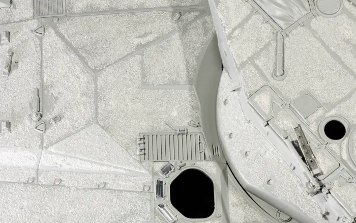 VMS Hull Tex applied to a Takom Merkava