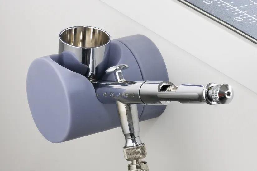 3D printed Iwata Eclipse airbrush holder
