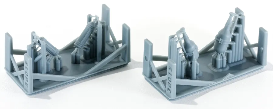 SBS Model 3D printed British WW2 fire extinguishers for 1/35th scale models