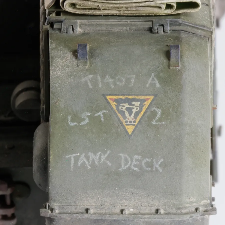 AFV Club Churchill AVRE MkIV, LCT landing craft markings for Operation Overlord