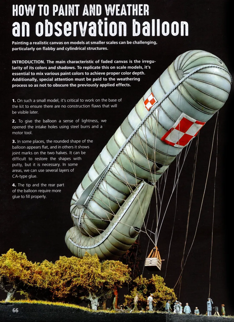 Observation balloon from AK Learning — Realistic Leather and Canvas