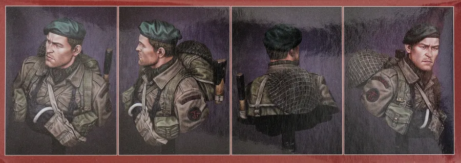 Life Miniatures WW2 British Commando painting guide photos